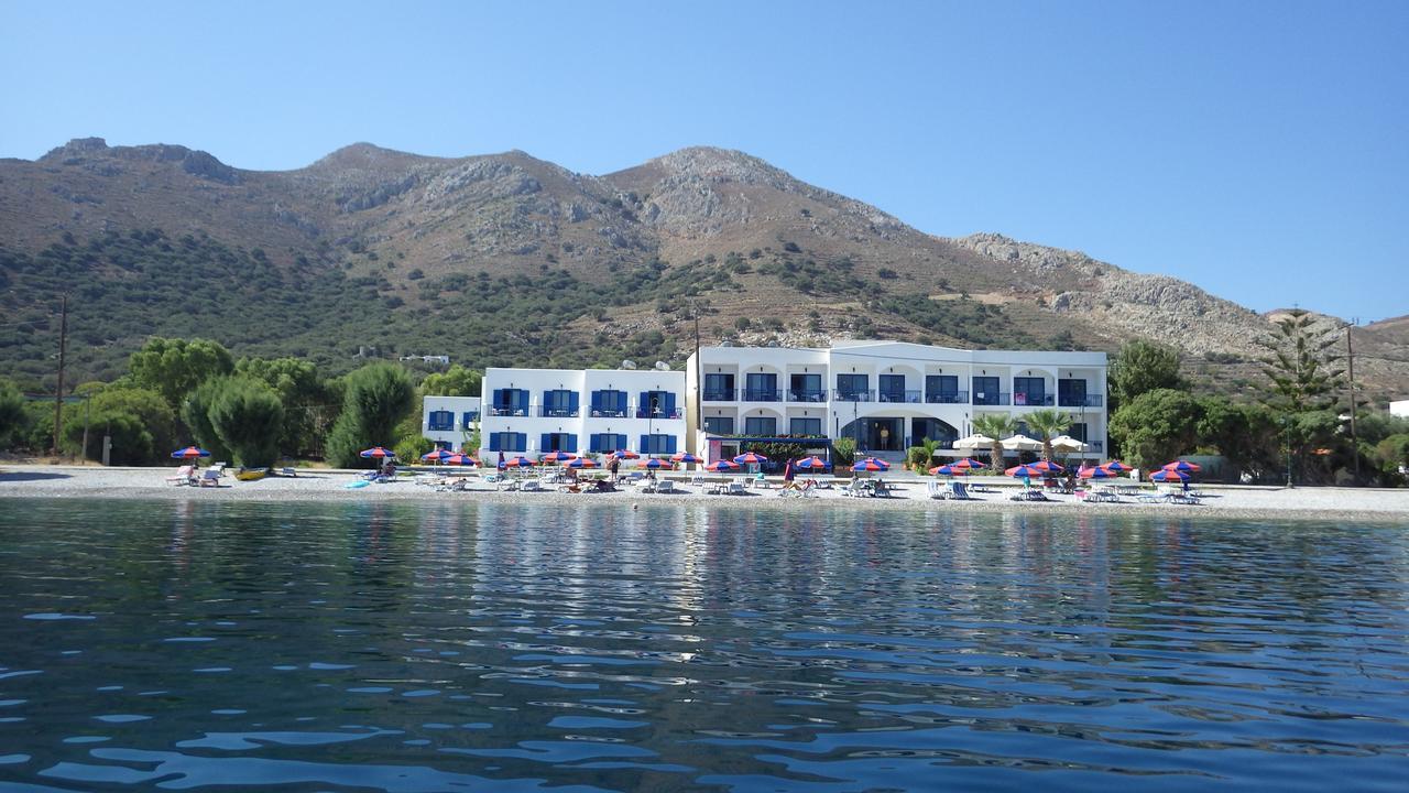 Hotel Eleni Beach Livadia  Esterno foto