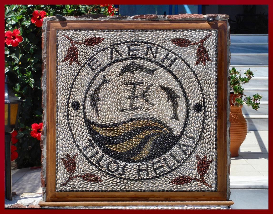 Hotel Eleni Beach Livadia  Esterno foto