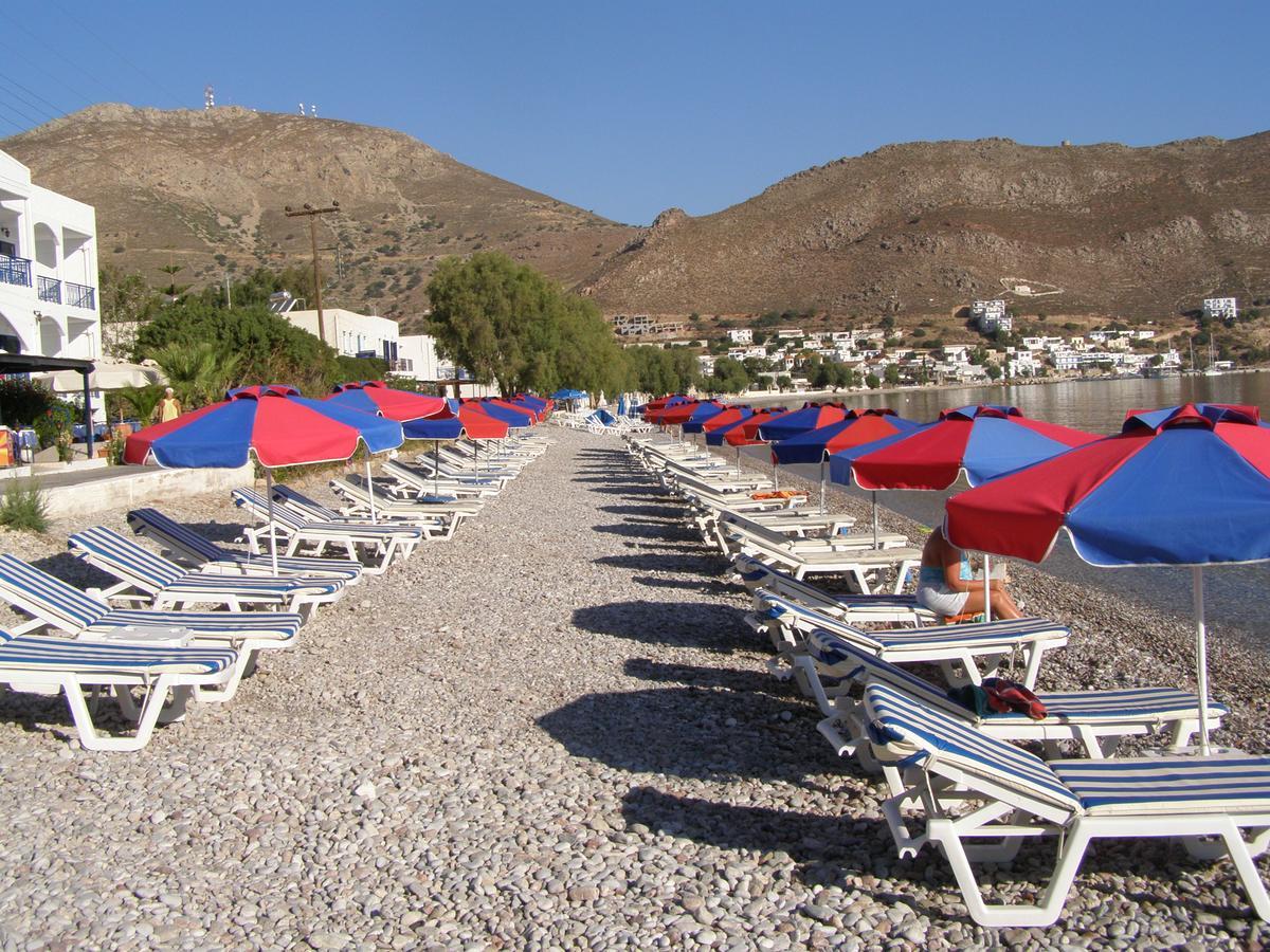 Hotel Eleni Beach Livadia  Esterno foto