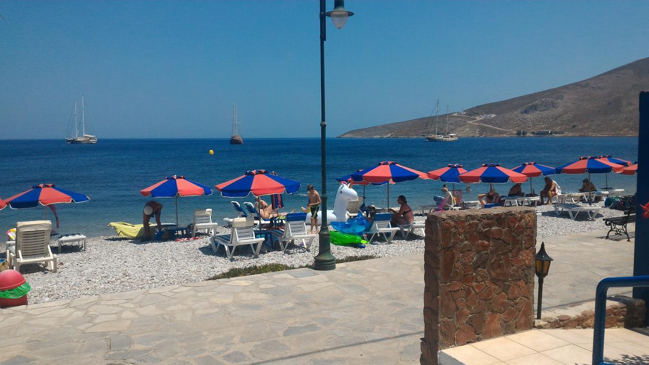 Hotel Eleni Beach Livadia  Esterno foto